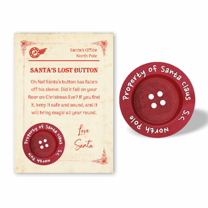 Santa's Lost Button