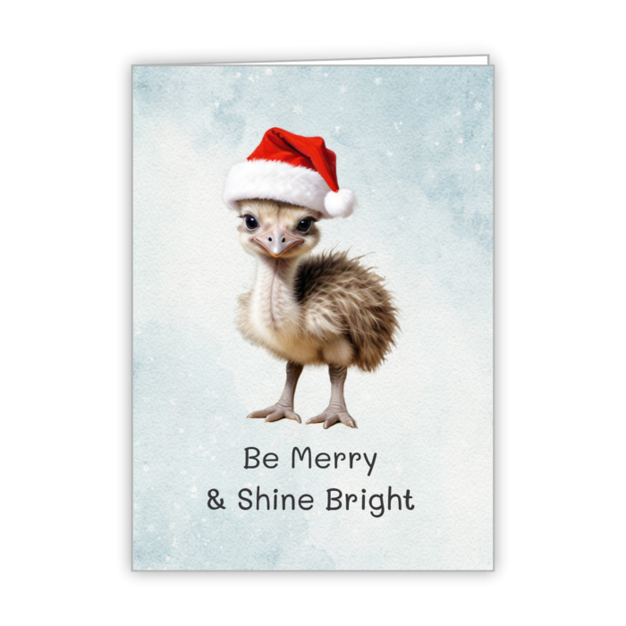 Christmas Greeting Card Tails
