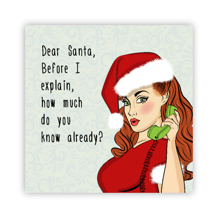 Christmas Coaster Absorbent