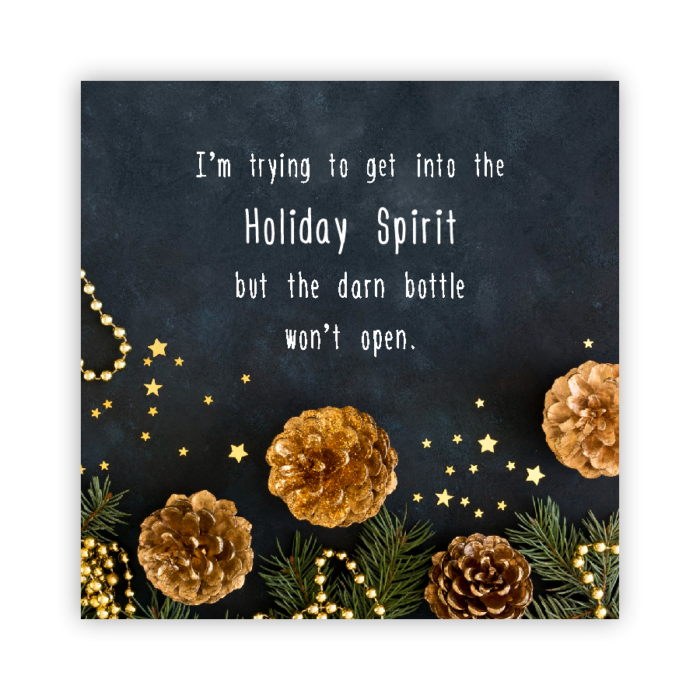 Christmas Coaster Absorbent