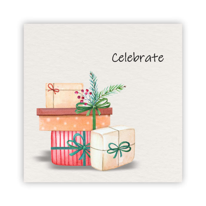 Christmas Coaster Absorbent