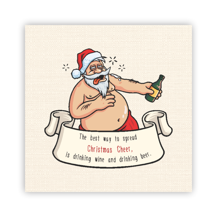 Christmas Coaster Absorbent