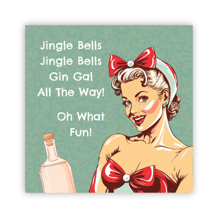 Christmas Coaster Absorbent