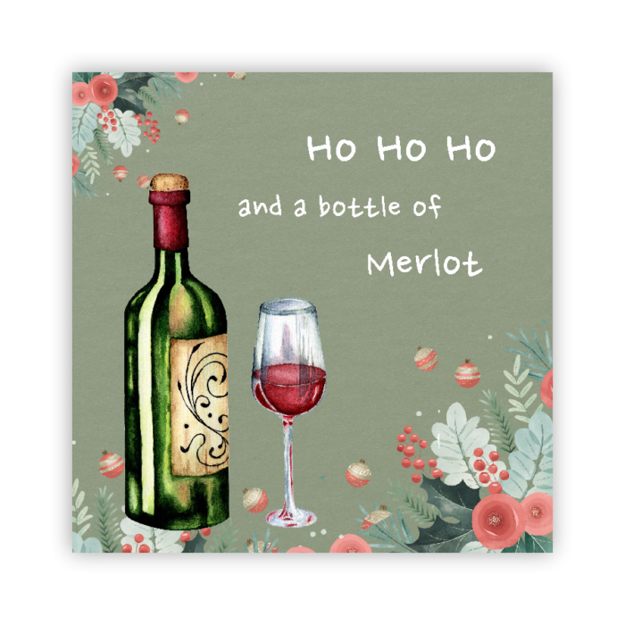 Christmas Coaster Absorbent