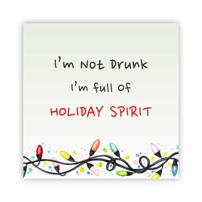 Christmas Coaster Absorbent