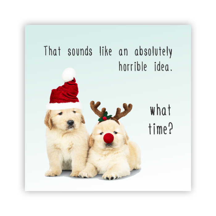 Christmas Coaster Absorbent