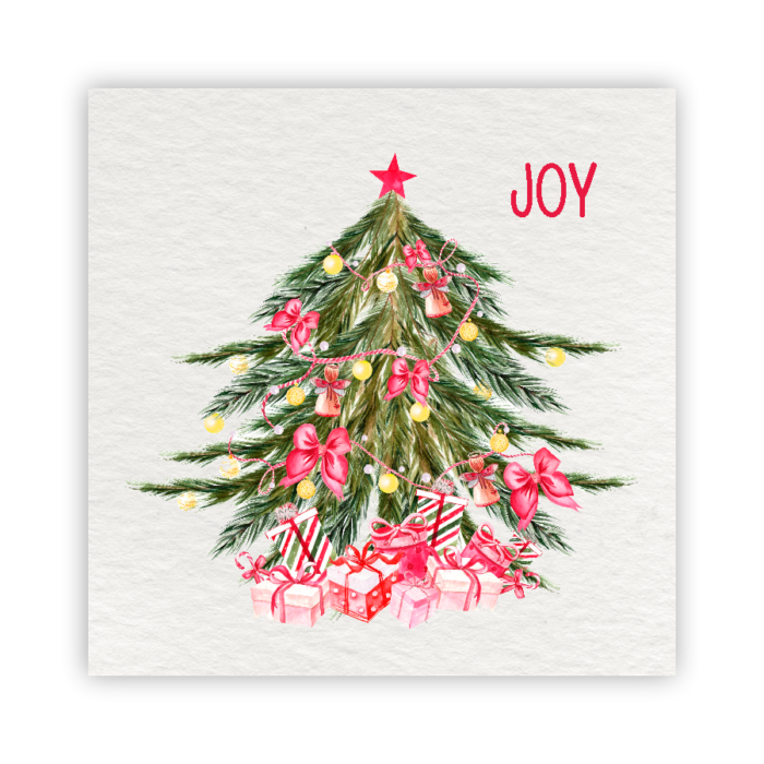 Christmas Coaster Absorbent