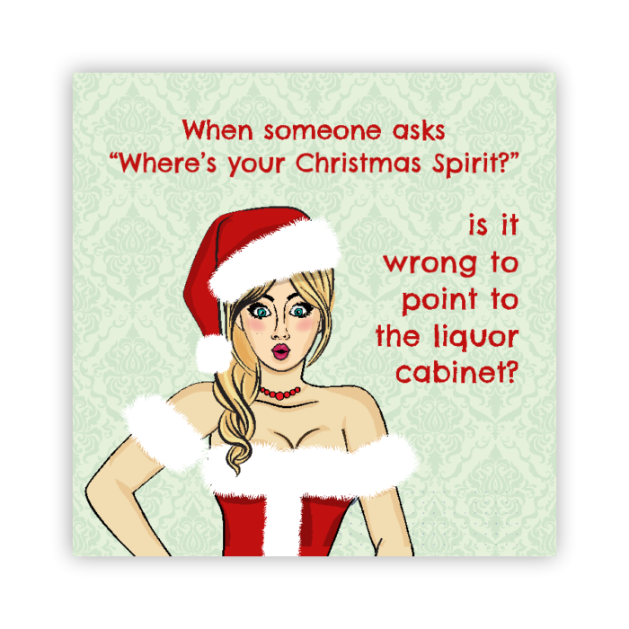 Christmas Coaster Absorbent