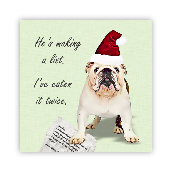 Christmas Coaster Absorbent