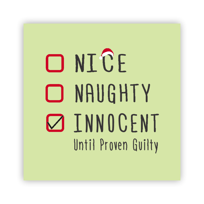 Christmas Coaster Absorbent