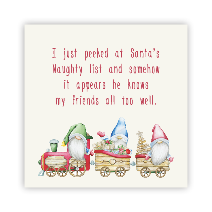 Christmas Coaster Absorbent