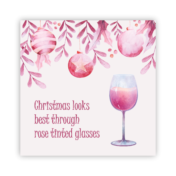 Christmas Coaster Absorbent