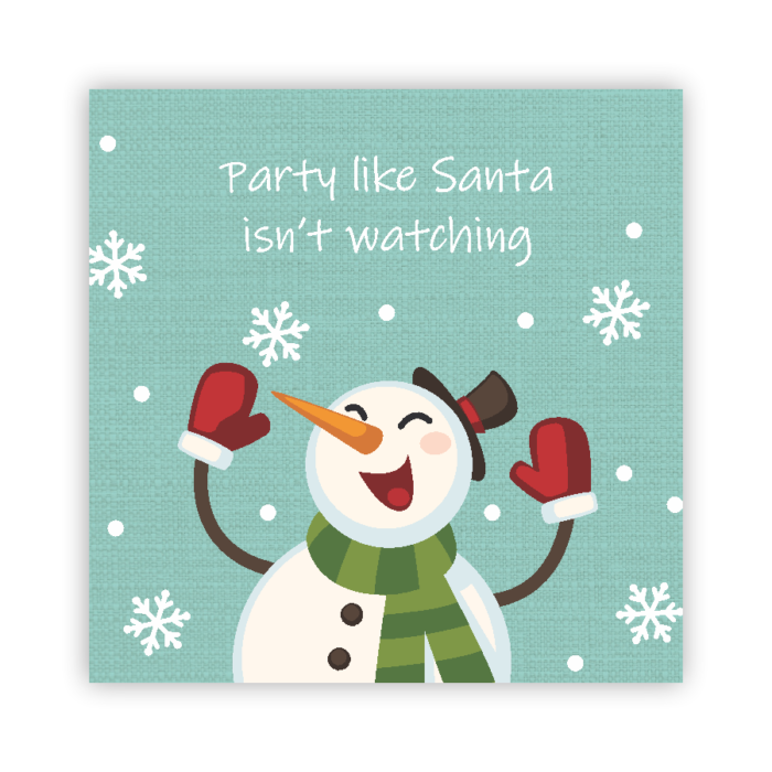 Christmas Coaster Absorbent