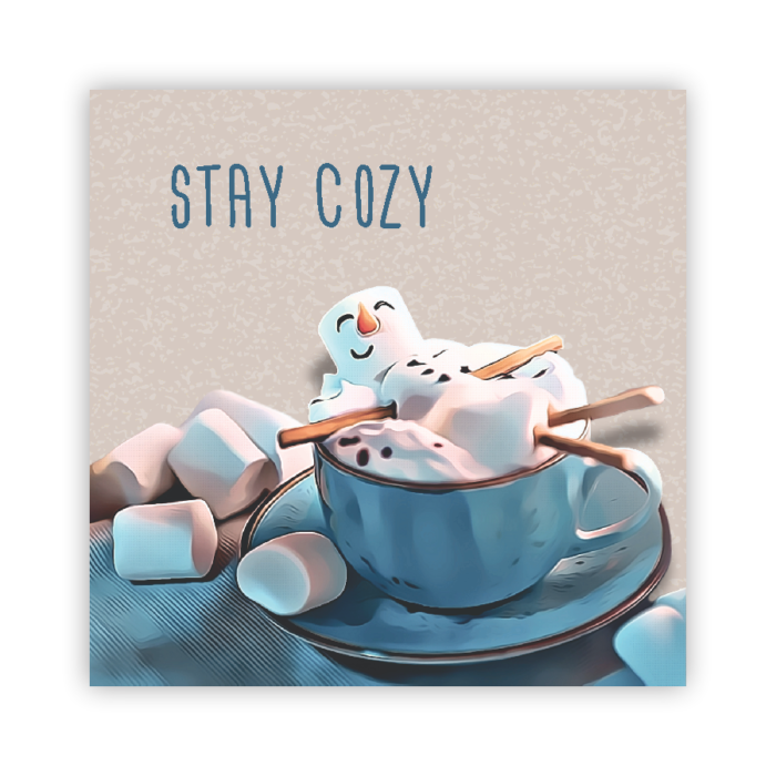 Christmas Coaster Absorbent