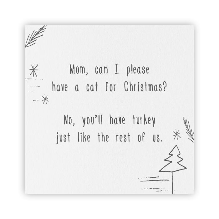 Christmas Coaster Absorbent