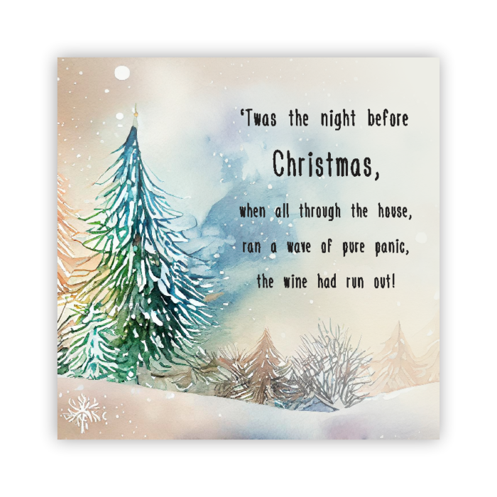 Christmas Coaster Absorbent