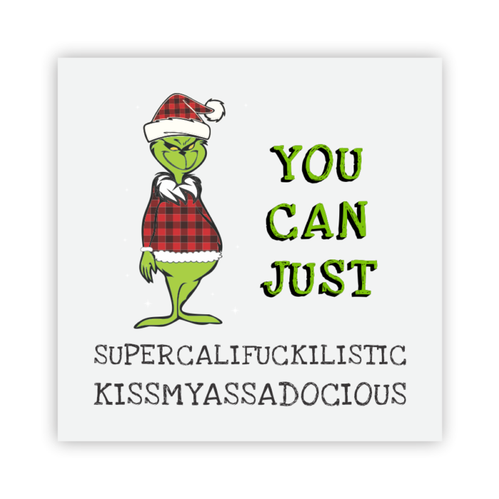 Christmas Coaster Absorbent