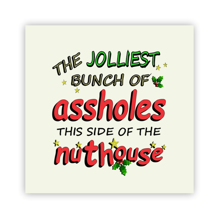 Christmas Coaster Absorbent