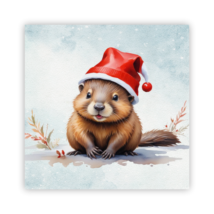 Christmas Coaster Absorbent