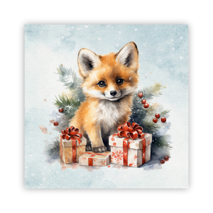 Christmas Coaster Absorbent