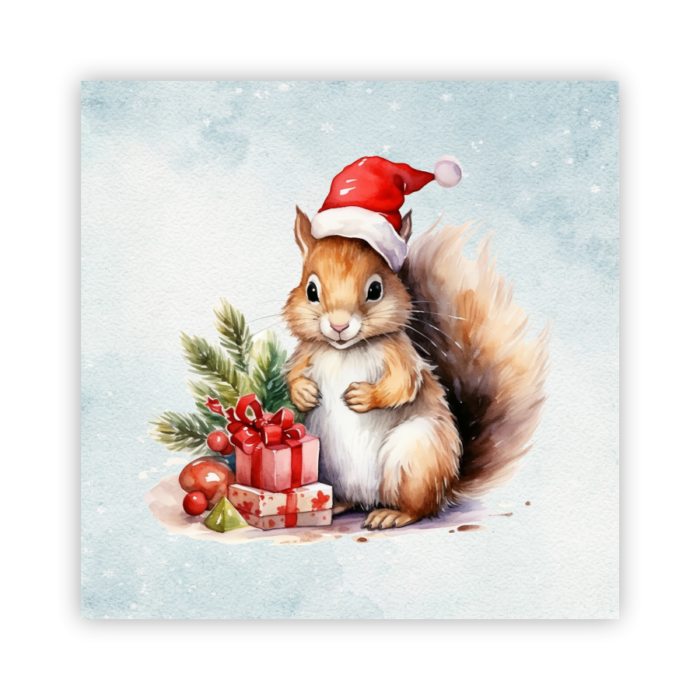 Christmas Coaster Absorbent