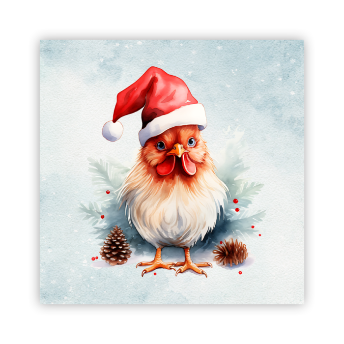Christmas Coaster Absorbent