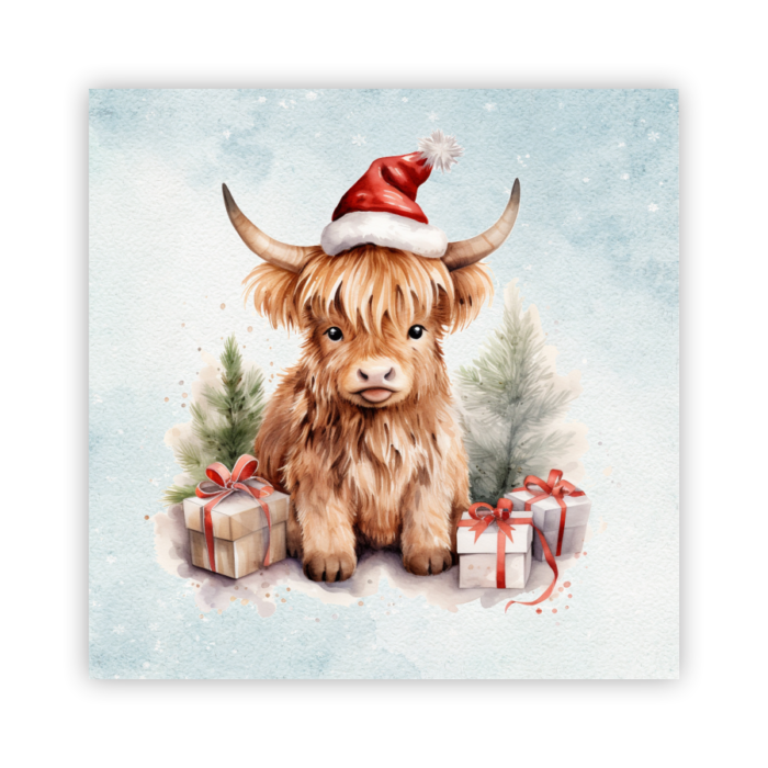 Christmas Coaster Absorbent