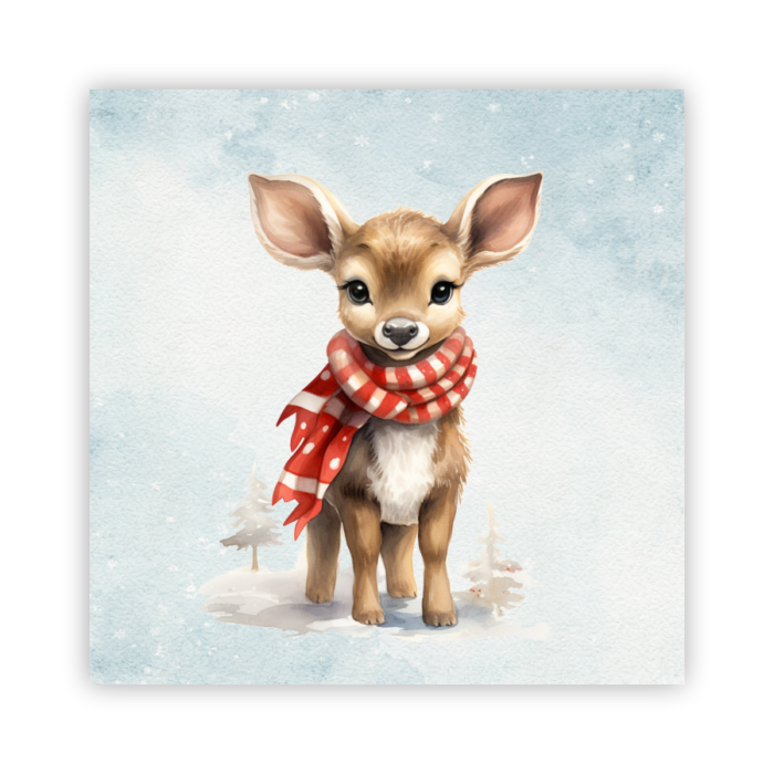 Christmas Coaster Absorbent