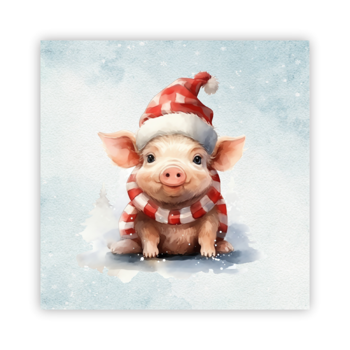 Christmas Coaster Absorbent