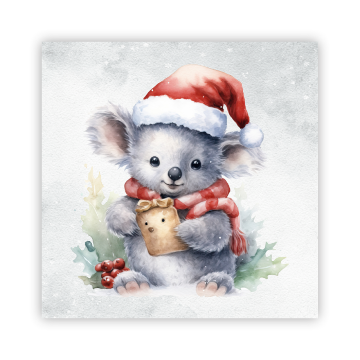 Christmas Coaster Absorbent