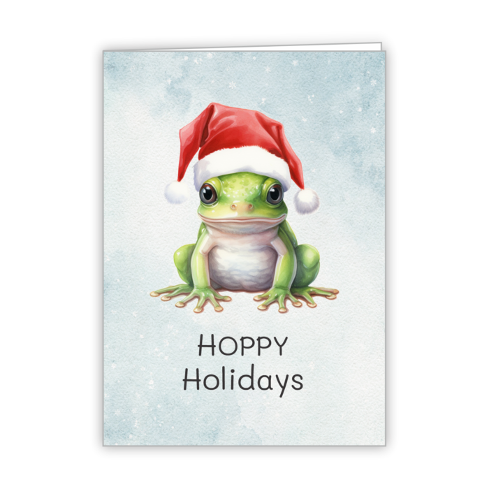 Christmas Greeting Card Tails