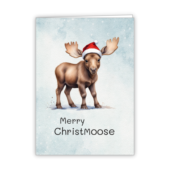 Christmas Greeting Card Tails