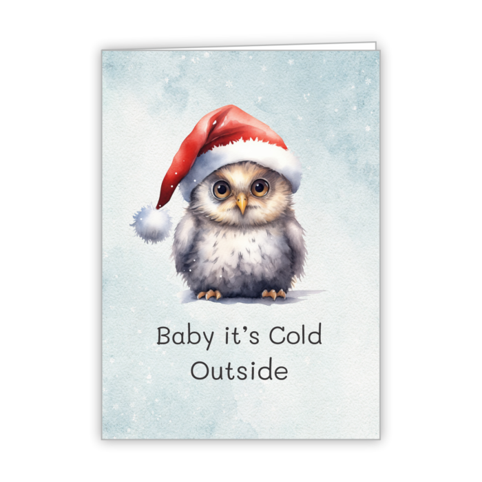 Christmas Greeting Card Tails