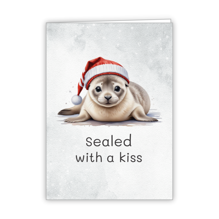 Christmas Greeting Card Tails