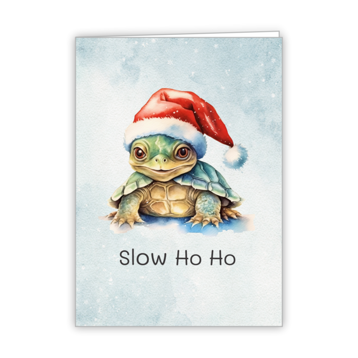 Christmas Greeting Card Tails