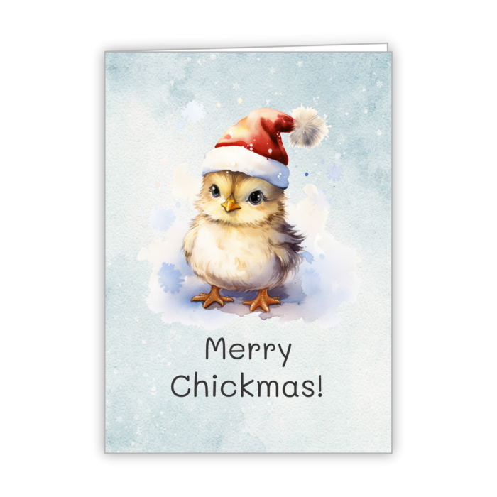 Christmas Greeting Card Tails