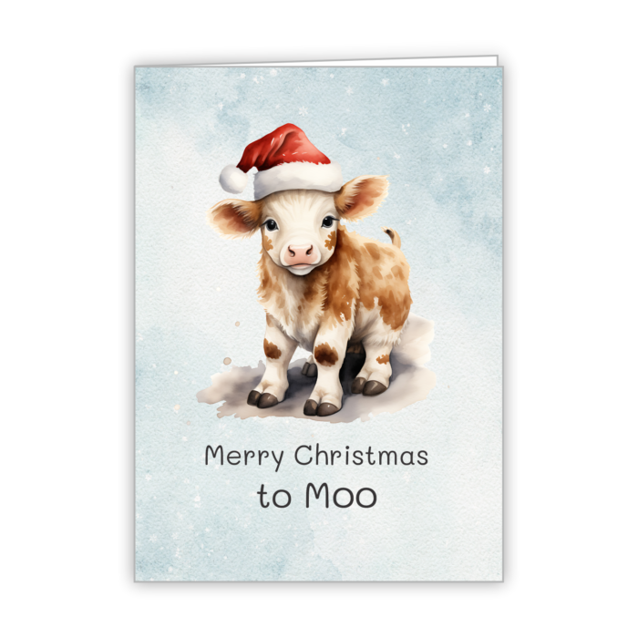 Christmas Greeting Card Tails