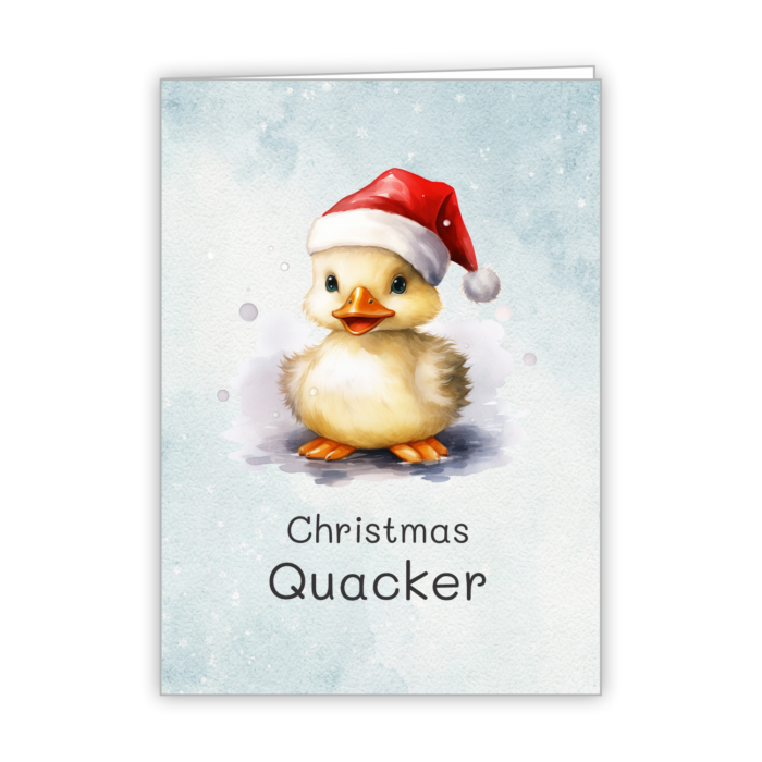Christmas Greeting Card Tails