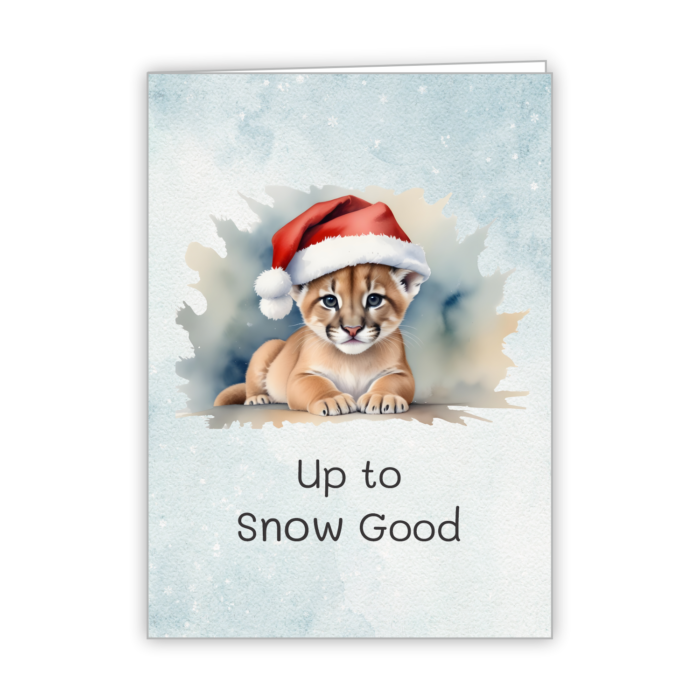 Christmas Greeting Card Tails