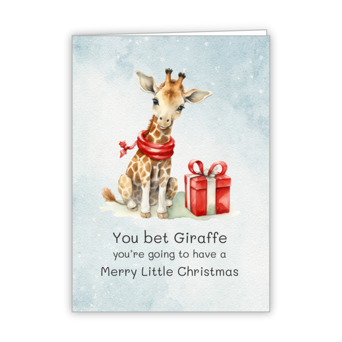 Christmas Greeting Card Tails
