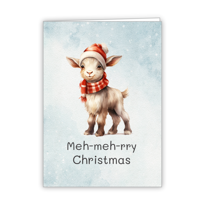 Christmas Greeting Card Tails