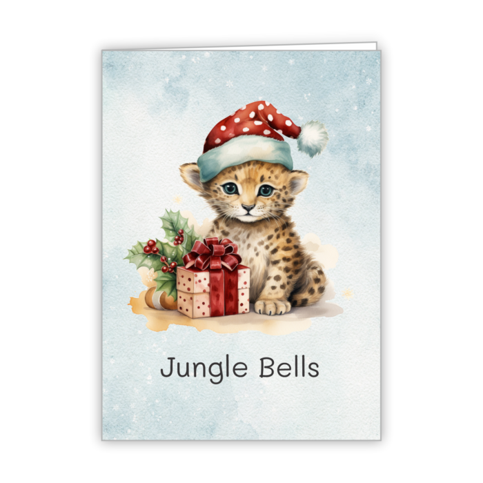 Christmas Greeting Card Tails