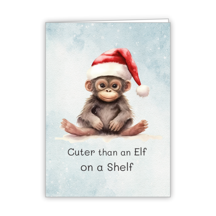 Christmas Greeting Card Tails