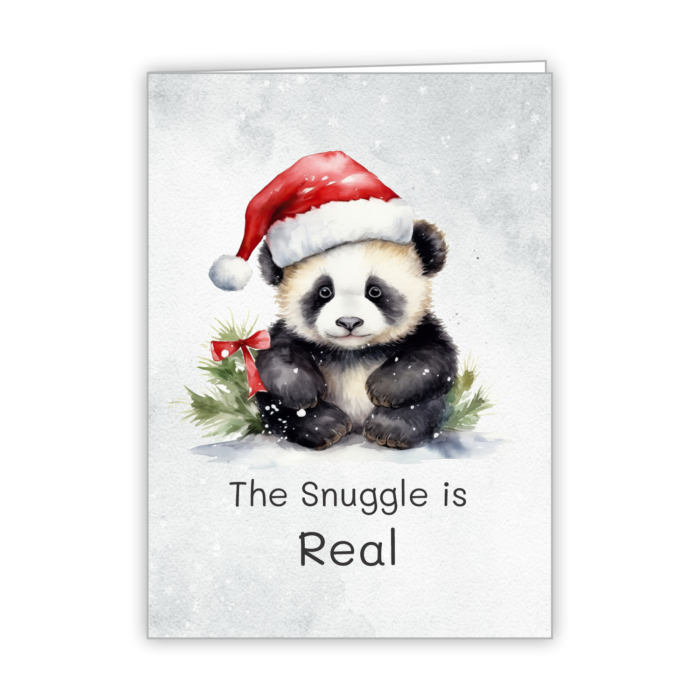 Christmas Greeting Card Tails