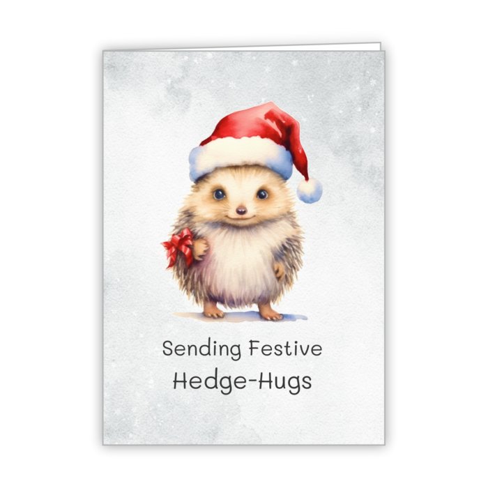 Christmas Greeting Card Tails