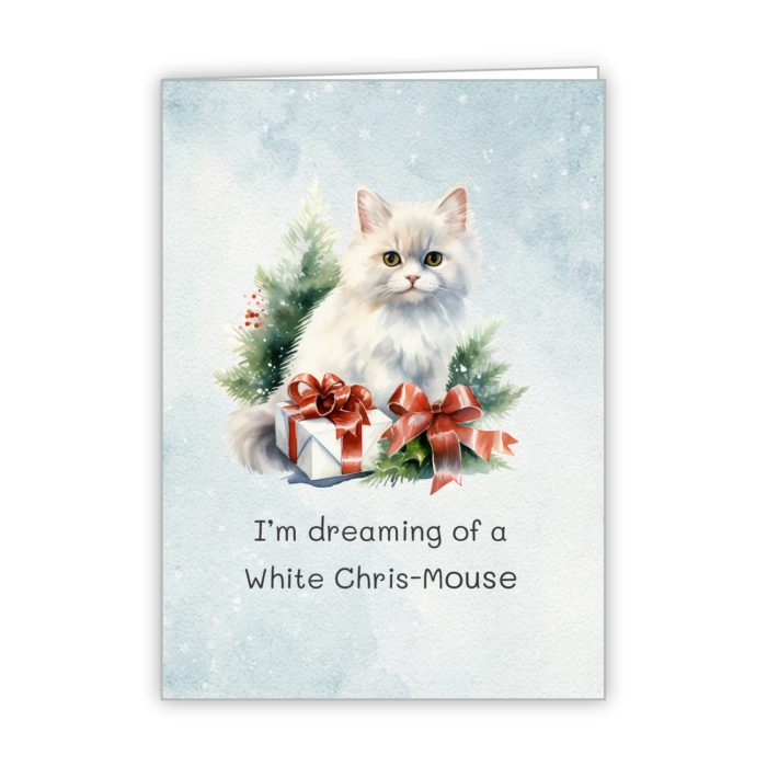 Christmas Greeting Card Tails