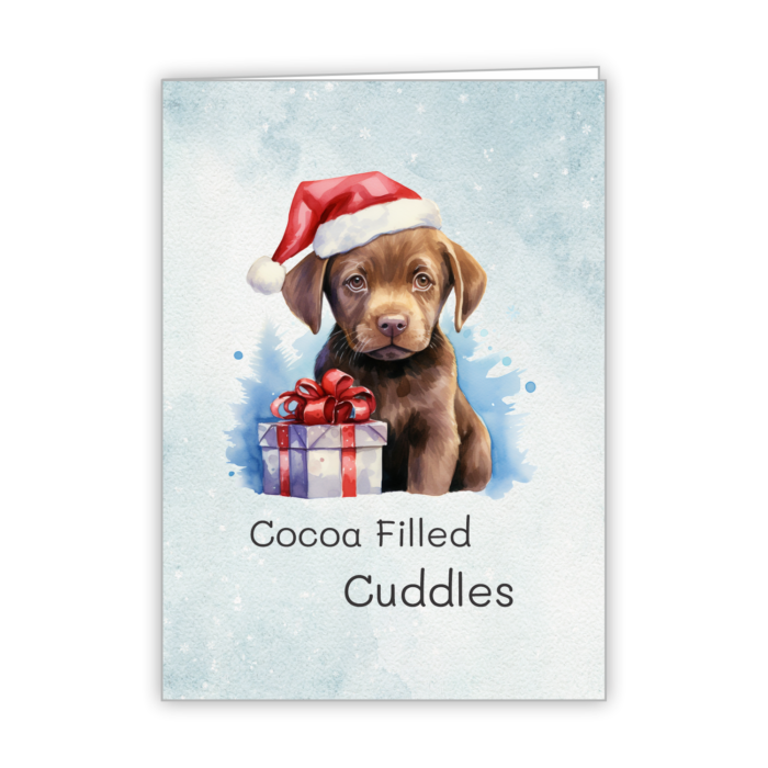 Christmas Greeting Card Tails