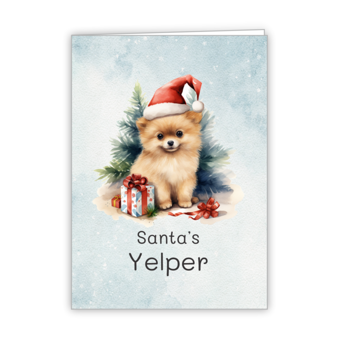 Christmas Greeting Card Tails