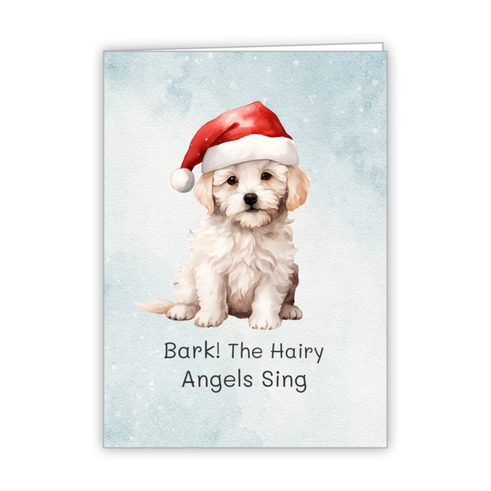 Christmas Greeting Card Tails