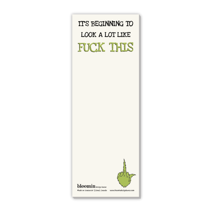 Christmas Notepad